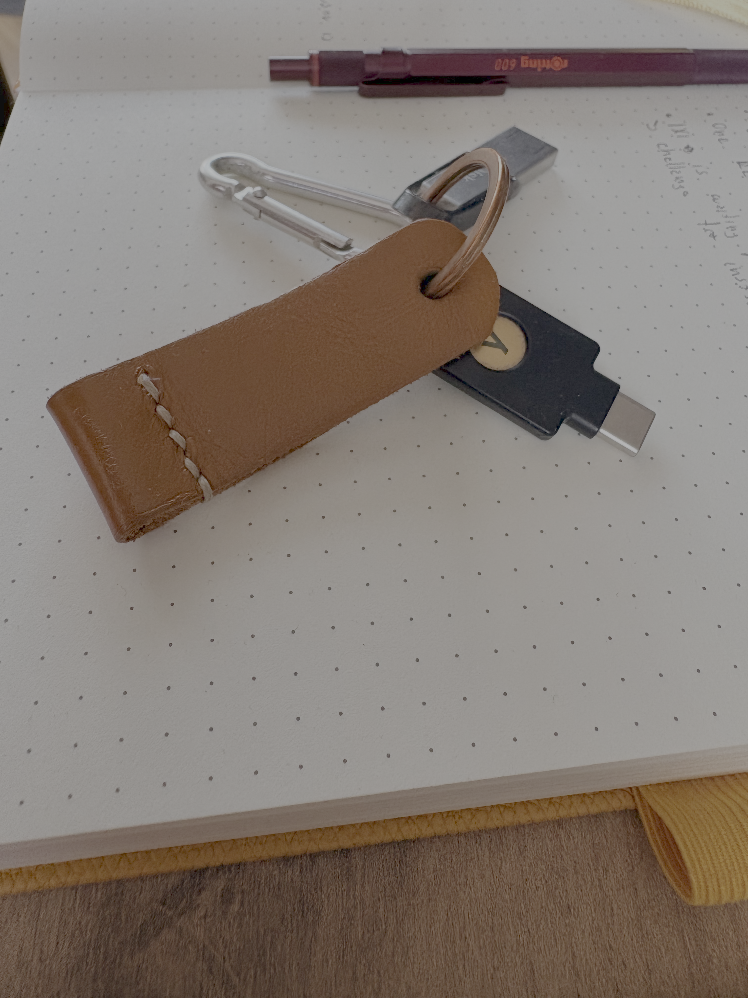 Handmade Yubikey case